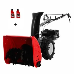 Motocultor Rotakt MF360 6.5 CP, benzină + Freză de zăpadă ST360 + 2 x Ulei Rotakt SAE 15W-40